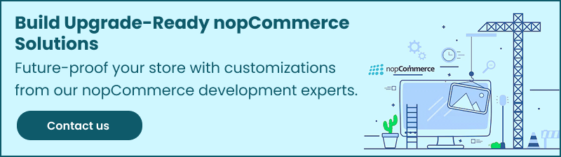 CTA5_nopCommerce upgrade